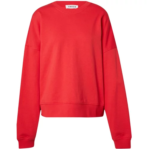 Edited Sweater majica 'Emielia' crvena