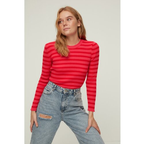 Trendyol Ženski pulover Striped Slike
