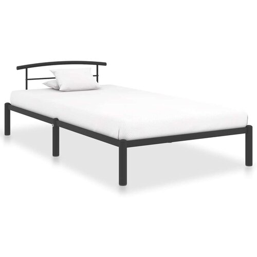  Posteljni okvir črn kovinski 90x200 cm, (20606412) Slike