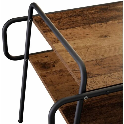  Stolić za kavu Staro drvo 60 x 60 x 51 cm Konstruirano drvo - Staro drvo 60 x 60 x 51 cm Slike