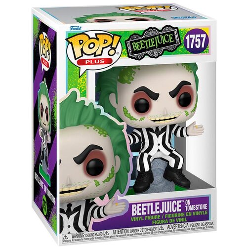 Funko pop! plus: beetlejuice - beetlejuice w/tombstone Slike