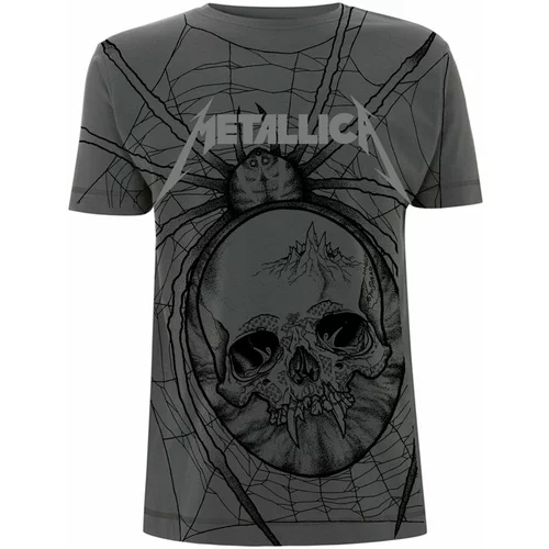 Metallica Košulja Spider All Over Grey M