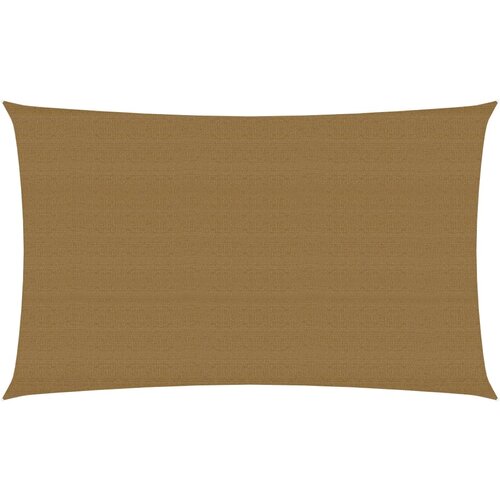 vidaXL Jedro za zaštitu od sunca 160 g/m² sivosmeđe 4 x 7 m HDPE Cene