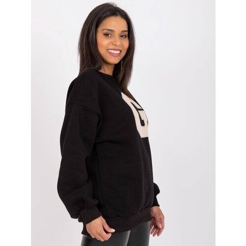 Ex moda Sweatshirt-EM-BL-617/G.11-black Slike