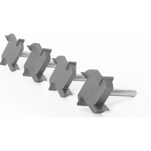 TwoTrees Groove Cutter four-edged 6mm - Set of 4 Cene