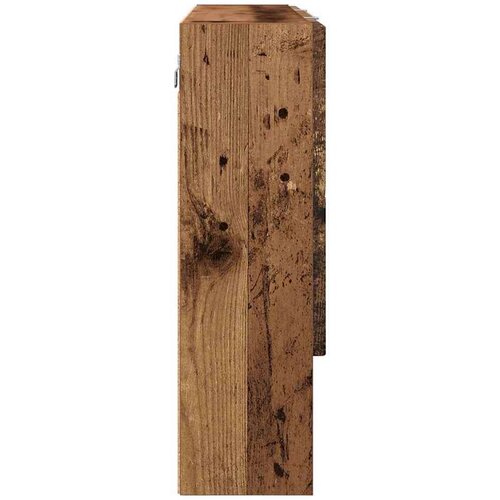 vidaXL Kopalni&scaron;ka ogledalna omara z vrati Star les 80 x 17 x 55 cm Cene