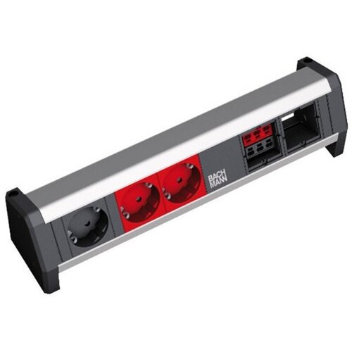 Boschmann DESK1 nadgrad.modul.kutija 2x&amp;scaron;uk.crveni+1x&amp;scaron;uk.crni+2praz.mes Slike