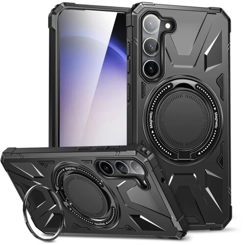  Kickstand maska za Samsung Galaxy S23 Black Cene