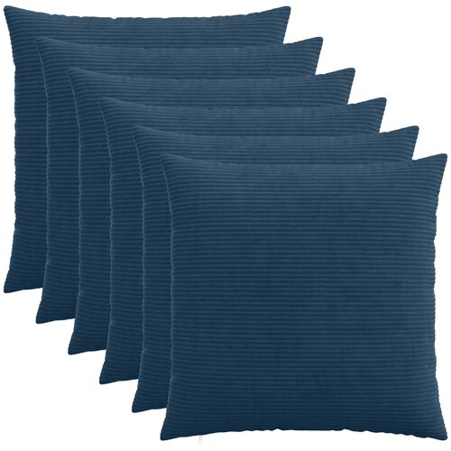  Presvlaka za jastuk 6 pcs HEERLEN Mornarsko plava 70 x 70 cm Cene