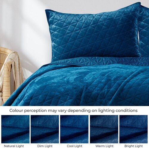 AmeliaHome Prekrivač Laila 200x220 cm, indigo Slike