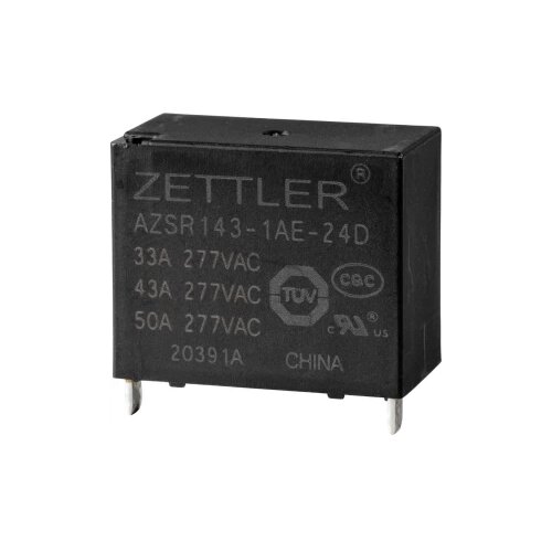 Zettler Electronics AZSR143-1AE-24D snažni relej 24 V/DC 50 A 1 zatvarač 1 St. Cijene