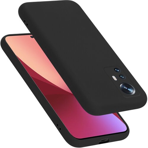 Cadorabo Ohi&scaron;je, združljiv s Xiaomi v tekoči črni barvi - za&scaron;čitni pokrov iz fleksibilnega silikona TPU, (20694707) Cene