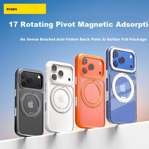  pisen maska za mobilni telefon iphone 17 pro, crna Cene