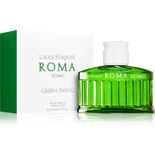 Laura Biagiotti Roma Uomo Green Swing toaletna voda za mu&amp;scaron;karce 125 ml Slike