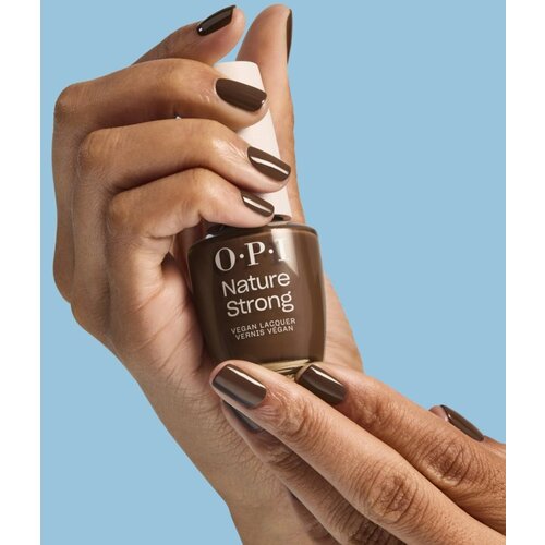 OPI Nature Strong Nails&amp;amp;Skin lak za nohte veganski odtenek Make My Bark on the World 15 ml Slike