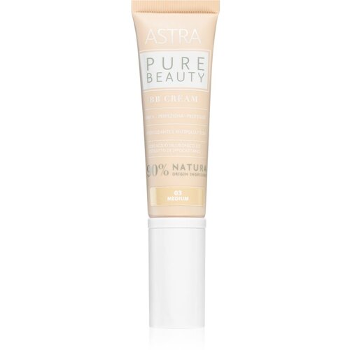 Astra Make-up pure beauty bb cream vlažilna bb krema odtenek 03 medium 30 ml Cene