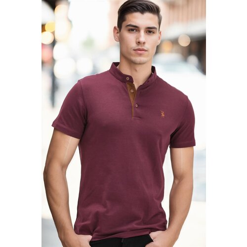 Dewberry T8560 T-SHIRT-DARK PURPLE Cene