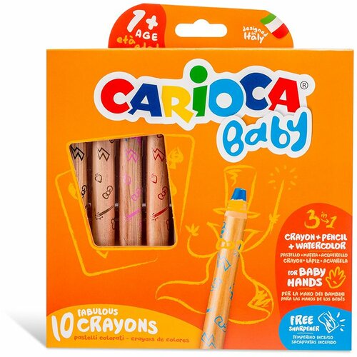 Carioca kreoni u olovci 3 u 1 - baby 1/10 42818 Cene