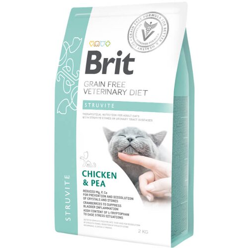 Brit veterinary diet Brit GF Veterinarska dieta za mačke - Struvite 2 kg Cene