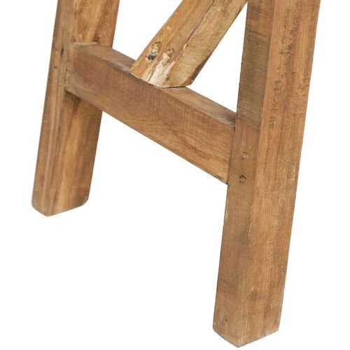 VidaXL Konzolni stol od masivnog obnovljenog drva 130 x 40 x 80 cm Slike