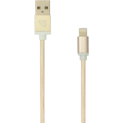 S Box KABEL USB A Muški -> 8-pin iPh Muški 1.5 m Zlatna - Blister, (08-iph7-g)