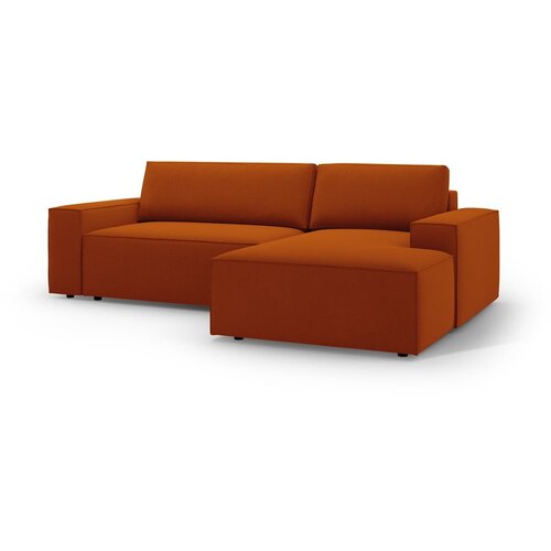 Micadoni Opečnato oranžna raztegljiva kotna sedežna garnitura (desni kot) Jodie &amp;ndash; Home Slike