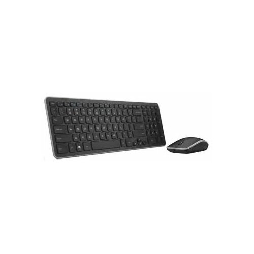 Dell KM714 Wireless US tastatura + miš crna tastatura Slike
