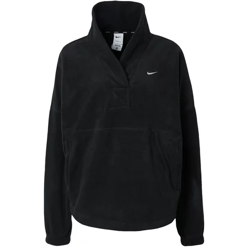 Nike Sportska sweater majica 'ONE' crna / bijela