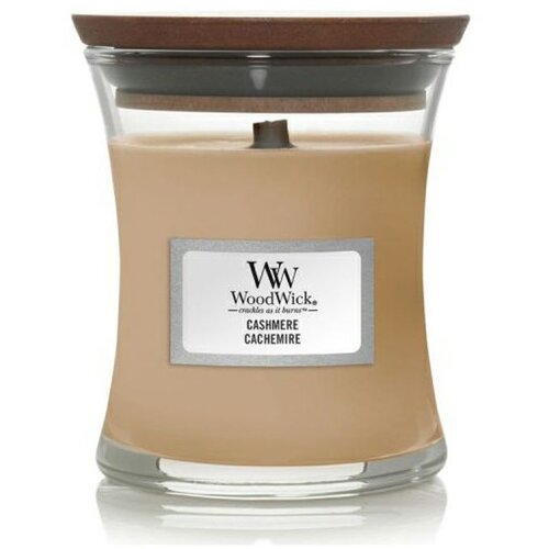 WoodWick Cashmere mirisna svijeća s drvenim fitiljem 85 g Cijene