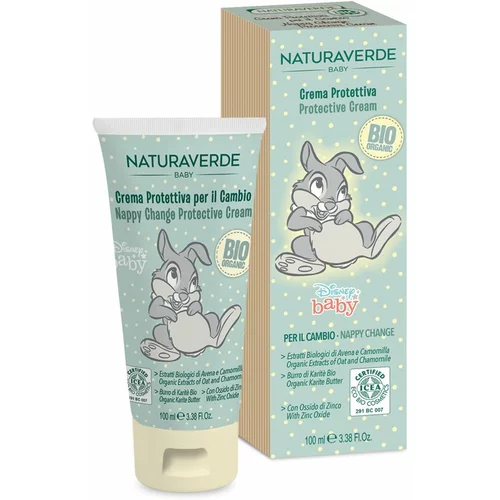 Naturaverde Bio Naturaverde Baby Protective Cream dnevna zaščitna krema proti vnetju ritke 100 ml