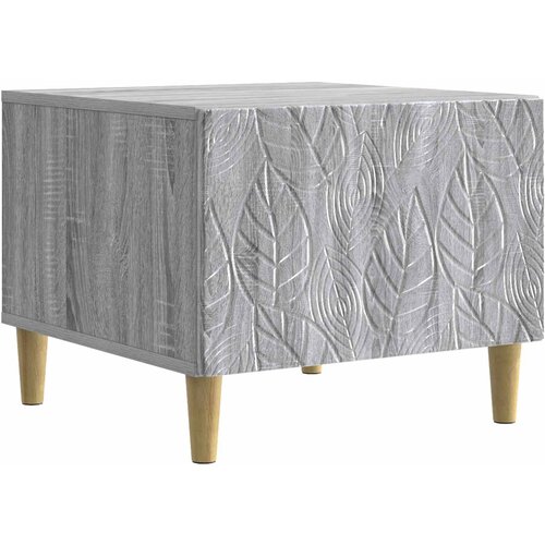  Kava Stol Siva Sonoma 50 x 49 x 40 cm Konstruirano drvo Cijene