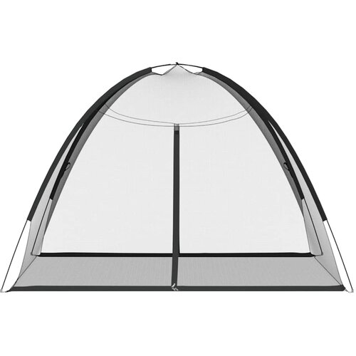  Komarnik Mongolia s vratima 220 mrežasti crni 200x180x135 cm Slike