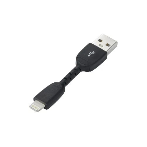 Renkforce Podatkovni/punjački kabel za iPad/iPhone/iPod [1x USB 2.0 utikač A - 1x Apple Dock utikač Lightning] 0.05 m crna