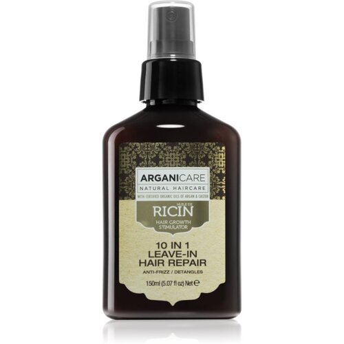 Arganicare Ricin 10 In 1 Leave-In Hair Repair kura za kosu 10 u 1 za ishranu i sjaj 150 ml Cijene