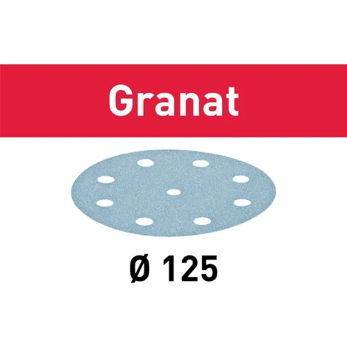 Festool Granat STF D125/8 P80 GR/10 K80,