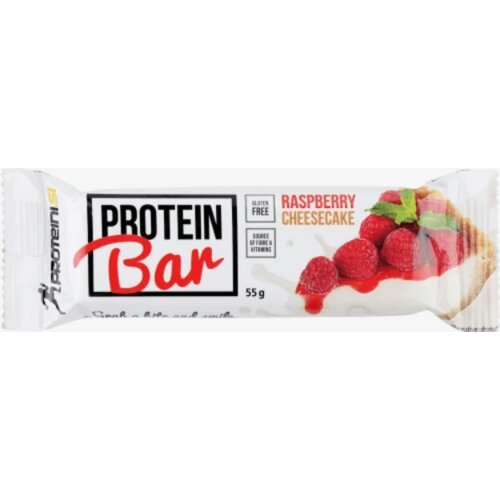 Proteini.si protein bar Raspberry cheesecake 55g Slike
