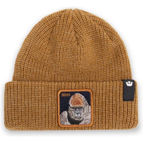 Goorin Bros Kape The Boss G Tall Beanie Kostanjeva Slike