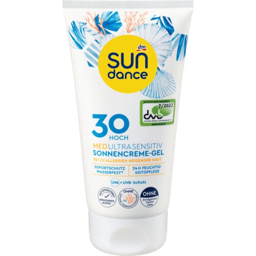 sundance MED ULTRA SENSITIV gel krema za zaštitu od sunca, SPF 30 150 ml Cene