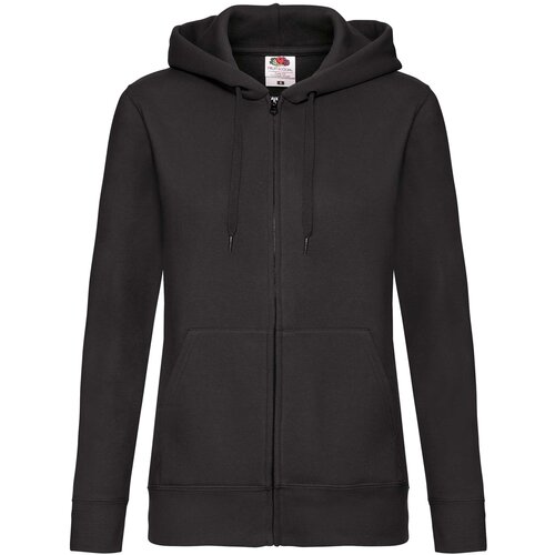 Fruit Of The Loom Black hoodie zipped Slike