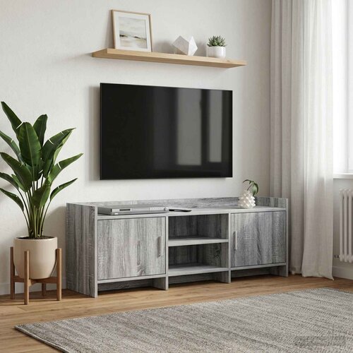 TV ormar 130 x 33 x 47 cm Siva Sonoma Konstruirano drvo Cene