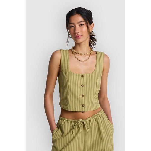 Billabong Another Wave Woven Tank Top cedar Cijene