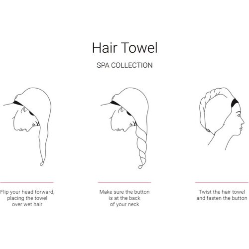 Notino Spa Collection Hair Towel ručnik za kosu Slike
