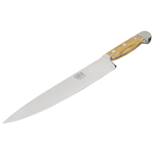 G&amp;Uuml;DE alpha cooking knife 26 cm olive wood Slike