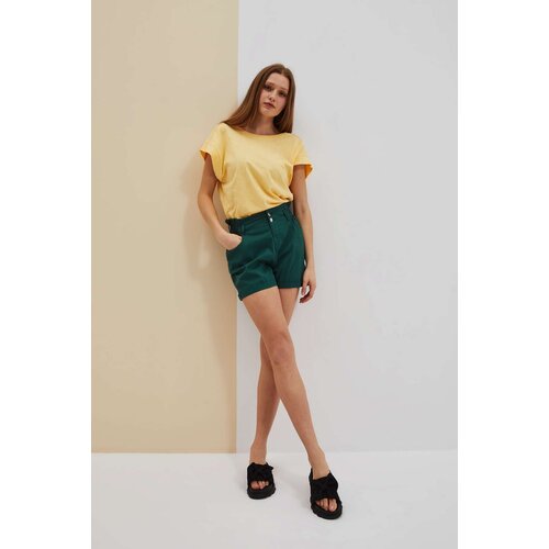 Moodo WOMEN&amp;#039;S SHORTS L-SH-4010 PALM LEAF Slike