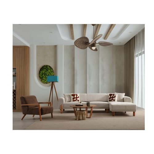 Atelier Del Sofa Fotelja Lyke, Brown Slike