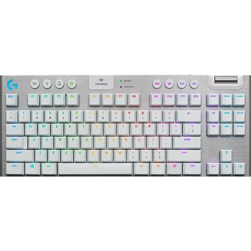 Logitech Tastatura G915 X Lightspeed TKL Tactile Wireless US White Cene