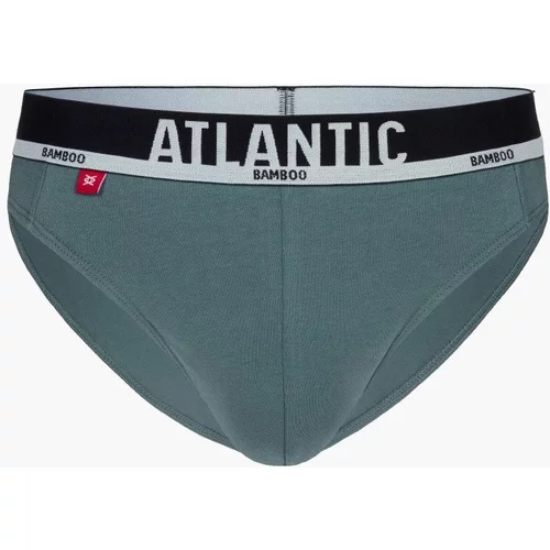 Atlantic Men's sports briefs - gray-blue