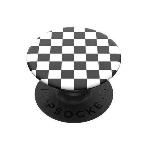 KS popsockets držalo / stojalo popgrip checker black Slike