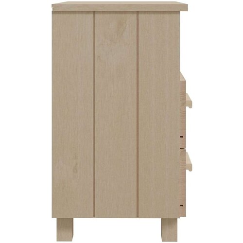 VidaXL idaxl noćni ormarići 2 kom boja meda 40x35x62 cm od masivne borovine Slike