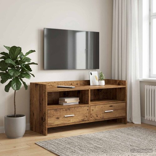 TV ormar 100 x 33 x 47 cm Staro drvo Konstruirano drvo Cene